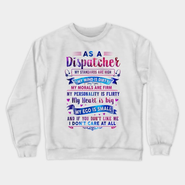 Dispatcher Crewneck Sweatshirt by arlenawyron42770